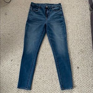 American eagle curvy hi-rise jeggings